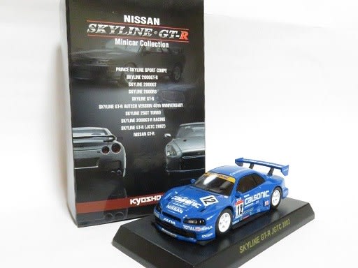 京商CVSコレ CALSONIC SKYLINE GT-R 2002 - お気楽忍者のブログ