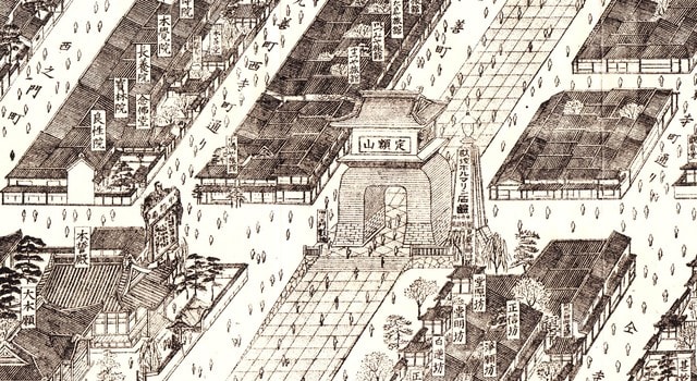 △A 善光寺－境内の変遷 - 北信濃寺社彫刻と宮彫師