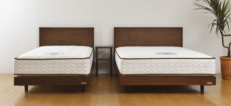 FranceBed 65周年記念モデル】メモリーナ65 ウォールナット 2個セット ものすごく
