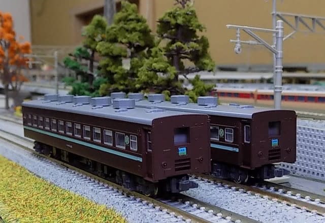 KATOの10-176 スロ81系和式客車”ふれあい”6両セットを KATOの10-176 スロ81系和式客車”ふれあい”6両セットを