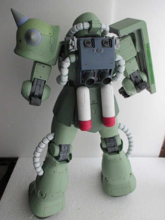 メガサイズモデル 1/48 MS-06F 量産型ザク - 黒パンダ団 港街支部