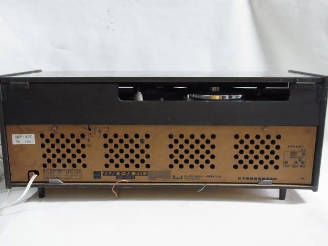 ナショナル テーブル ステレオ SE-1300 - テレビ修理-頑固親父の ナショナル テーブル ステレオ SE-1300 - テレビ修理-頑固親父の