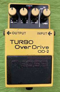 ★BOSS OD-2 エフェクター エフェクター感想記7〜BOSS OD-2 TURBO Over Drive 再購入の