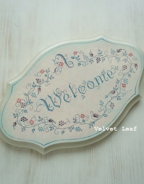 古屋加江子先生デザインの作品～トールペイントサロンVelvetLeaf