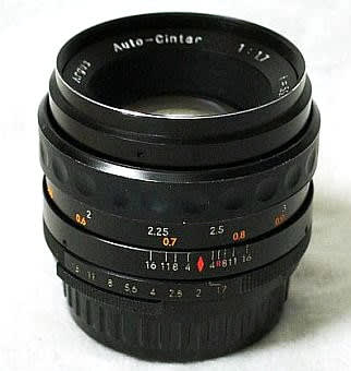 米国ブランドの日本製レンズ Argus Auto-Cintar 55mm F1.7（M42） - 迷 ...