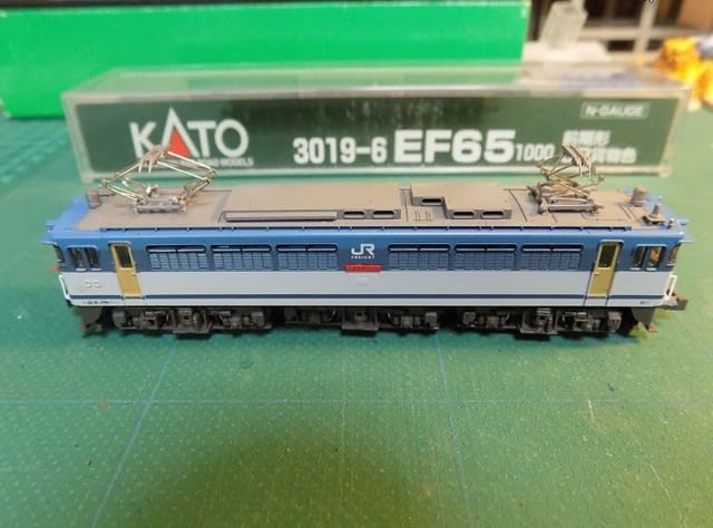 Assyパーツで KATOの3019-6 EF651000前期型JR貨物色を Assyパーツで KATOの3019-6 EF651000前期型JR貨物色を