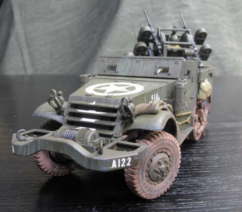 M16スカイクリーナー 1/35 #11 完成 - はじめの戦車模型づくり