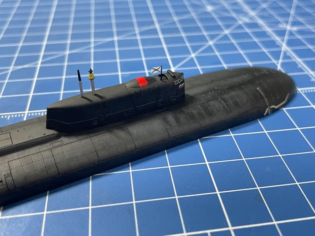 タミヤ】1/700 ロシア海軍 原子力潜水艦 オスカーII型 オムスク