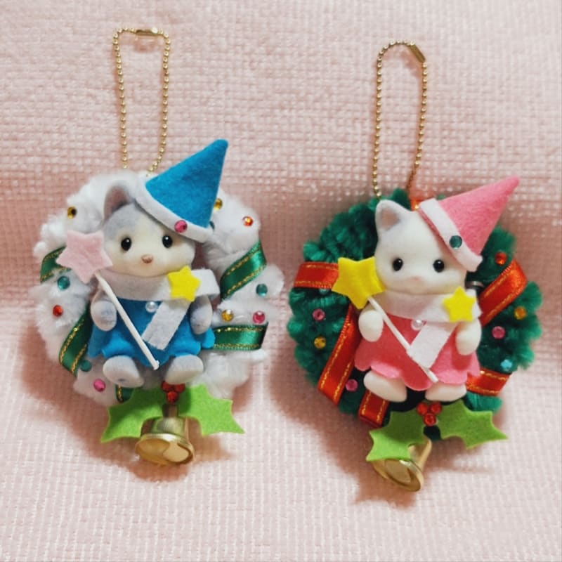 シルバニアファミリー🎄✨ミニクリスマスリース