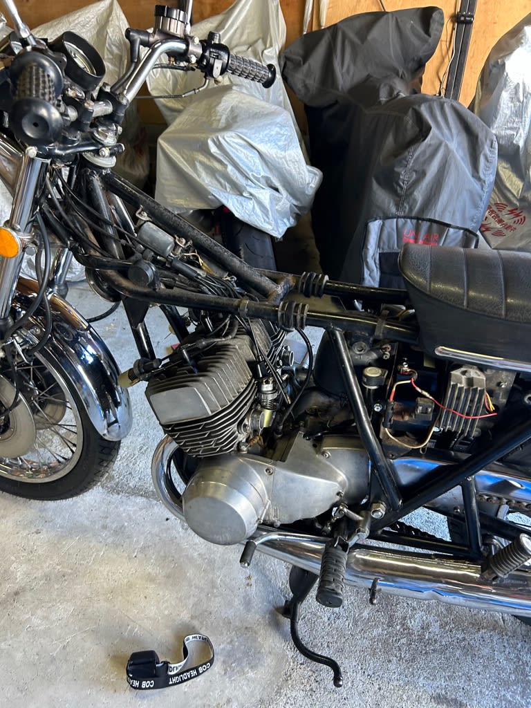 カワサキ500SS納車〜からの整備 - 完全趣味ブログ
