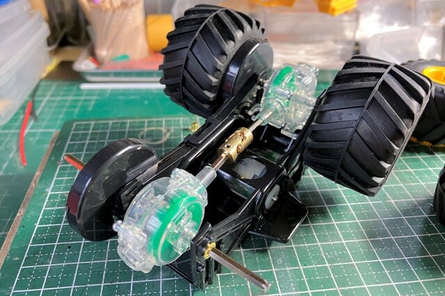 1/32ワイルドミニ四駆 ランチボックスJr.(その2) - Ganponブログ 1/32ワイルドミニ四駆 ランチボックスJr.(その2) - Ganponブログ