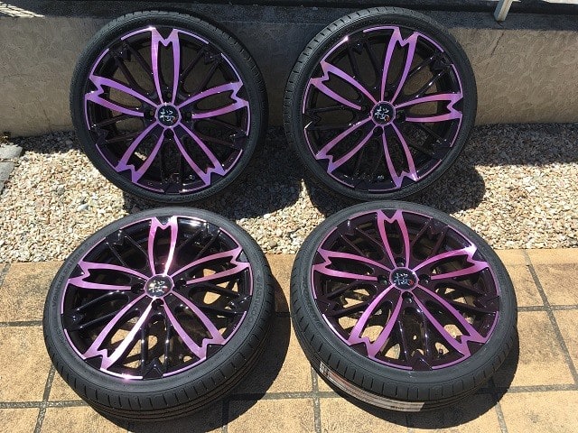 R-PRIDE 和道・桜 五分咲 16インチ 5J - DELICAのある家族 R-PRIDE 和道・桜 五分咲 16インチ 5J - DELICAのある家族