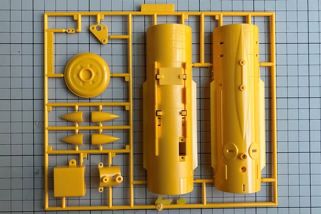 1/72 アオシマ ジェットモグラ製作（その1） - Ganponブログ