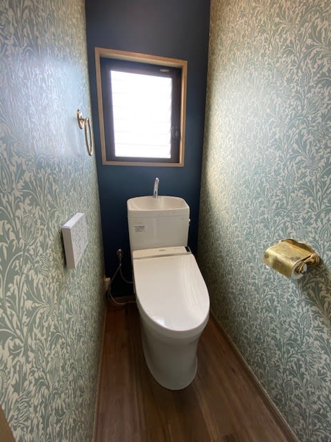 自宅のトイレをリフォーム インテリア イハラのスタッフブログ 国立窓掛屋婦人