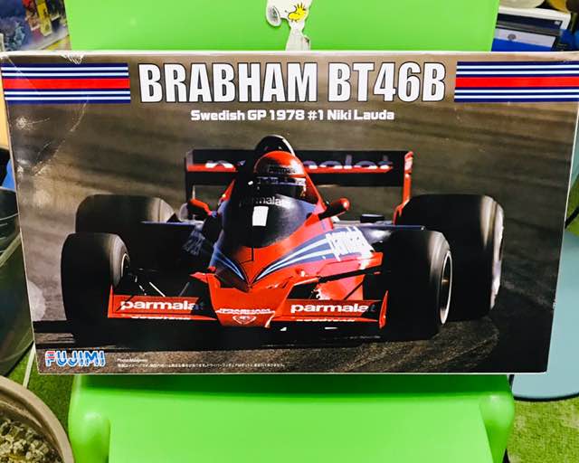 【公式】 フジミ 20分の1 ブラバムBT46B ファンカー ニキラウダ仕様完成 自動車