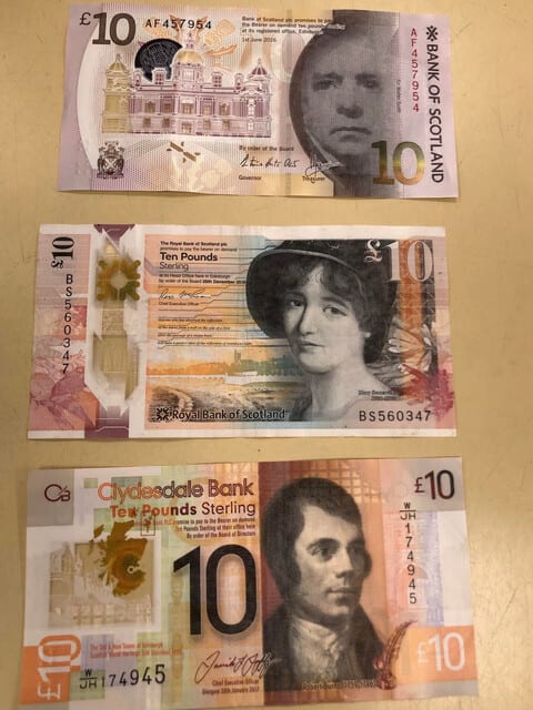 旧紙幣 イギリス10ポンド札｜Yahoo!フリマ（旧PayPayフリマ）