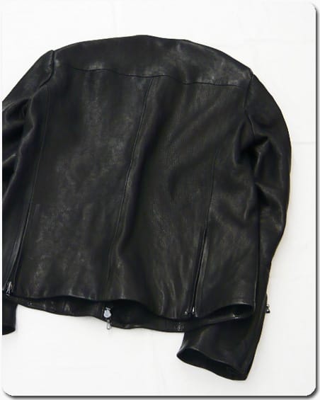 KAZUYUKI KUMAGAI 16 SS / LEATHER JACKET - ATTACHMENT NAGOYA