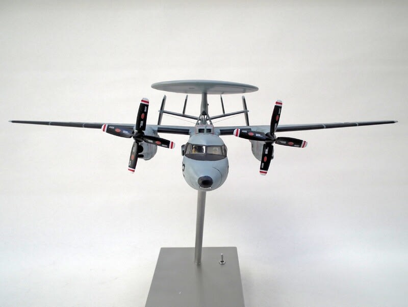 フジミ1/72 グラマンE-2Cホークアイ 完成 - 自己満足日記 フジミ1/72 グラマンE-2Cホークアイ 完成 - 自己満足日記