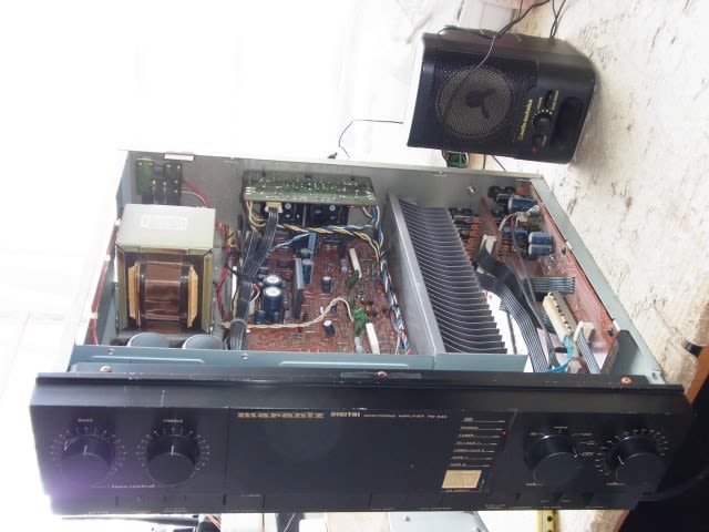 Marantz, PM-54D - テレビ修理-頑固親父の修理日記 Marantz, PM-54D - テレビ修理-頑固親父の修理日記