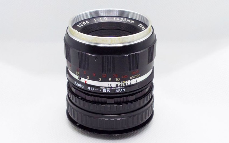 ケロちゃんちのカメラから摘出したレンズ KOWA 50mm F1.9 改造編 ケロちゃんちのカメラから摘出したレンズ KOWA 50mm F1.9 改造編