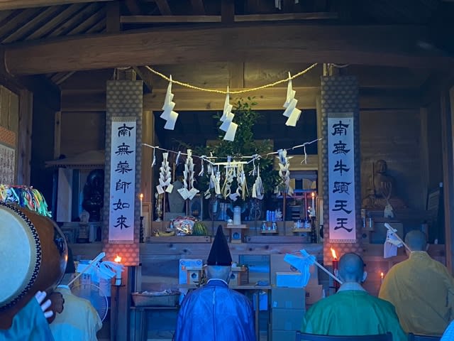 いざなぎ流大祭 - お山にお宮がたちました