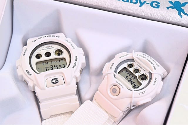 カシオG-SHOCKのクリスマス限定ペアウォッチ「ラバコレ2016」が カシオG-SHOCKのクリスマス限定ペアウォッチ「ラバコレ2016」が
