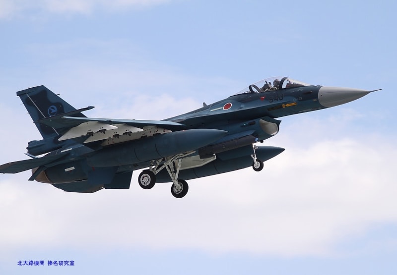 F-2スナイパーポッド試験開始!AN/AQQ-33搭載でレーザー誘導爆弾 F-2スナイパーポッド試験開始!AN/AQQ-33搭載でレーザー誘導爆弾
