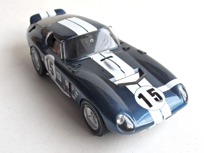 1/24 SCALE MOTORSPORTS SHELBY COBRA DAYTONA COUPE 完成 1/24 SCALE MOTORSPORTS SHELBY COBRA DAYTONA COUPE 完成