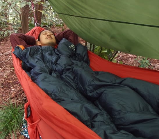 EXPED Hammock 集中講座 - その6 ハンモックで泊まる - 凌 手記