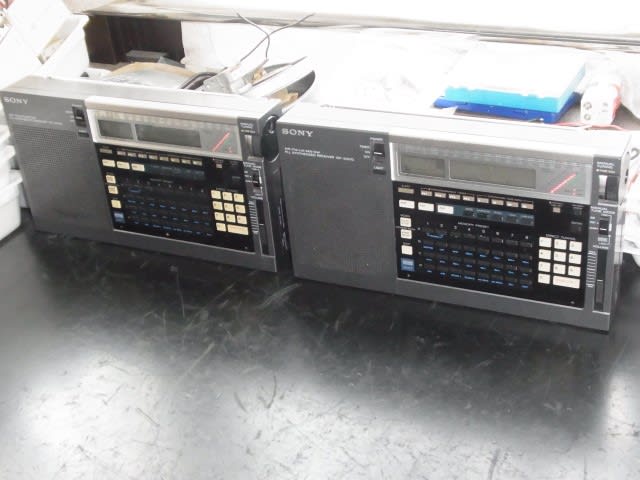 ラジオの王様 SONY ICF-2001D 整備品 高感度 200局受信 ブルー