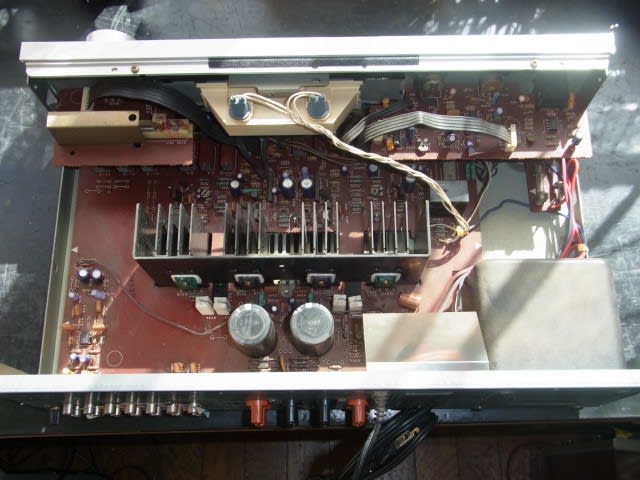 Technics, SU-V44 - テレビ修理-頑固親父の修理日記 Technics, SU-V44 - テレビ修理-頑固親父の修理日記
