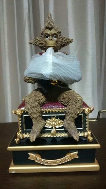 猿のオルゴールが届いた!! - オペラ座の怪人な日々 猿のオルゴールが届いた!! - オペラ座の怪人な日々