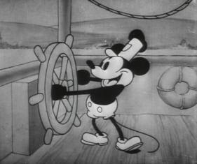 ミッキーマウス ブラック ホワイト Disney Color