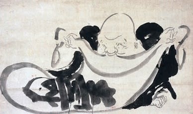 仙厓和尚と白隠和尚： 禅絵 - シモキタのtokyoboy