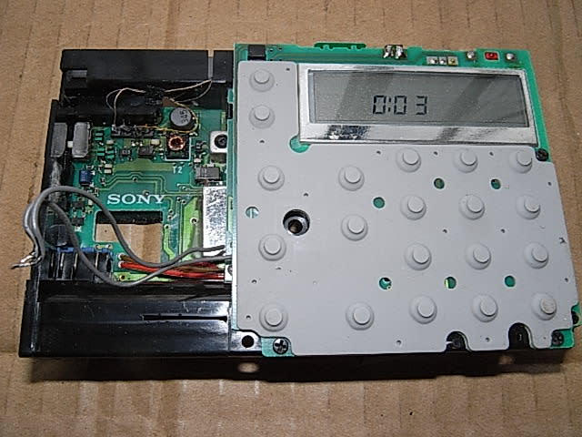 SONY, ICF-SW1 - テレビ修理-頑固親父の修理日記 SONY, ICF-SW1 - テレビ修理-頑固親父の修理日記