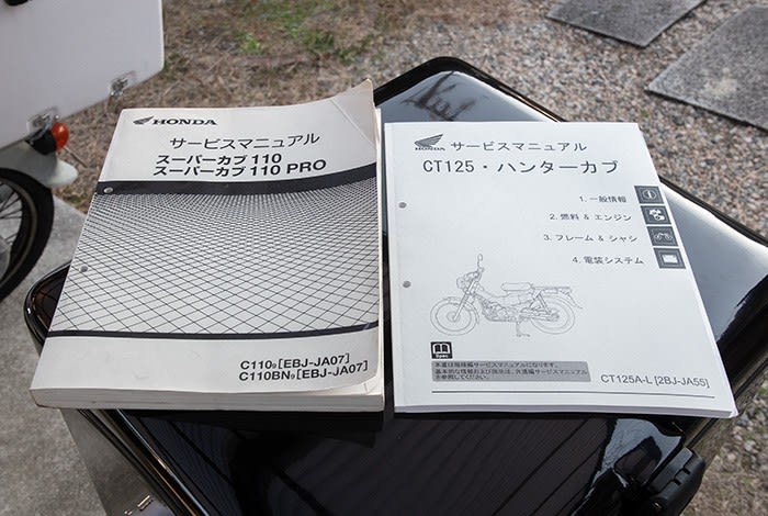 第232夜 CT125のサービスマニュアル 60K2E00を購入 - プレスカブ