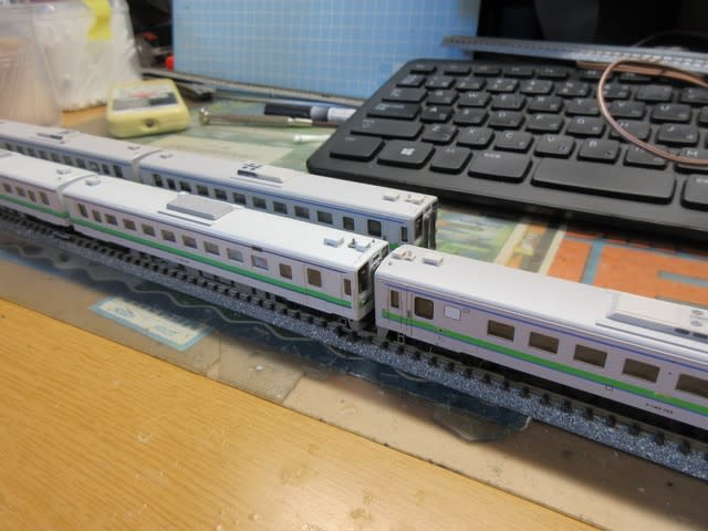 値下げOK❗️(TOMIX)キハ143型2両セットtnカプラー&室内灯付き