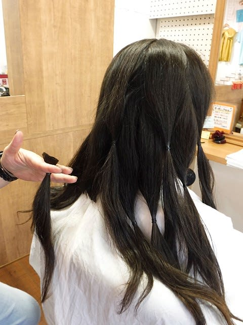ヘアドネーションしました。(＾▽＾)/ - ココ夏＊カフェ
