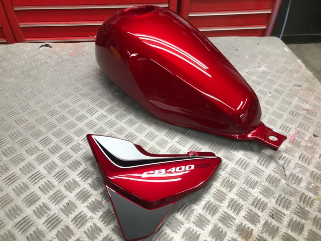 ホンダ レブル250・ガソリンタンクのペイントです。 - ドリーム