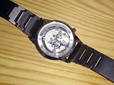 雪ミク腕時計のムーブメント交換 - エチュードの頃