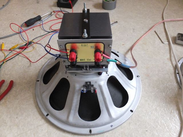15inchの励磁スピーカーユニットの自作してみました。 - 自作真空管アンプ製作日記