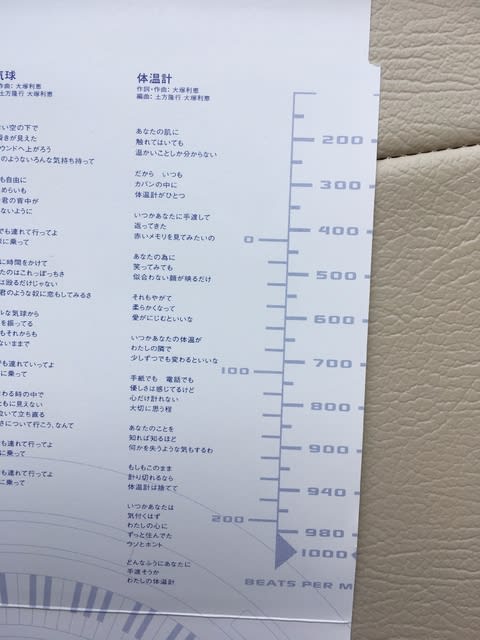 大塚利恵の歌解説vol 3 体温計 彩彩日記 作詞家 シンガーソングライター 大塚利恵のブログ