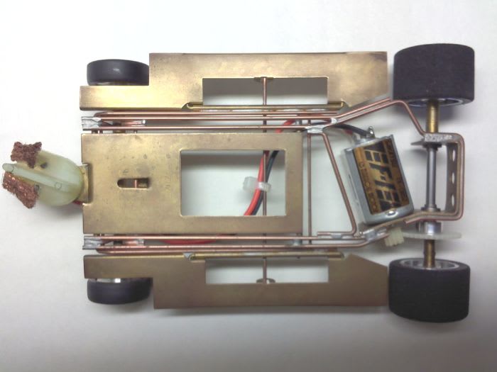 1970年代AYK(青柳金属工業)製スロットカー、紫電77 1970年代AYK(青柳金属工業)製スロットカー、紫電77