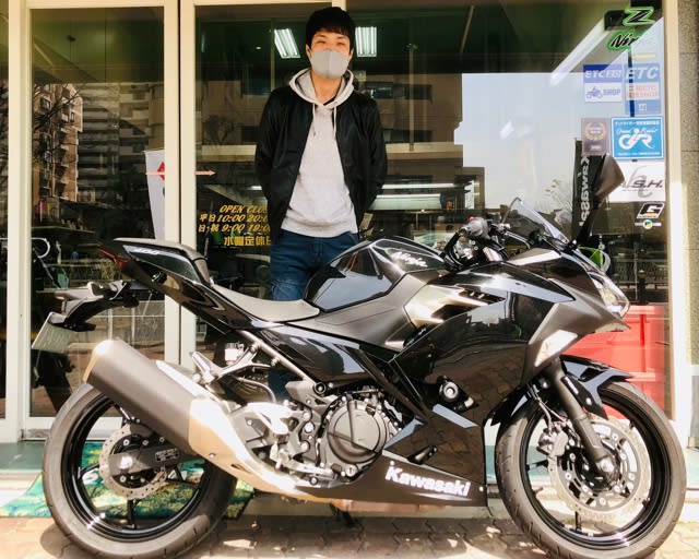 2022/4/7◇「Ninja400納車！」と「Ninja400納車準備！」 - バイク屋まさやんの「できるだけ日記」