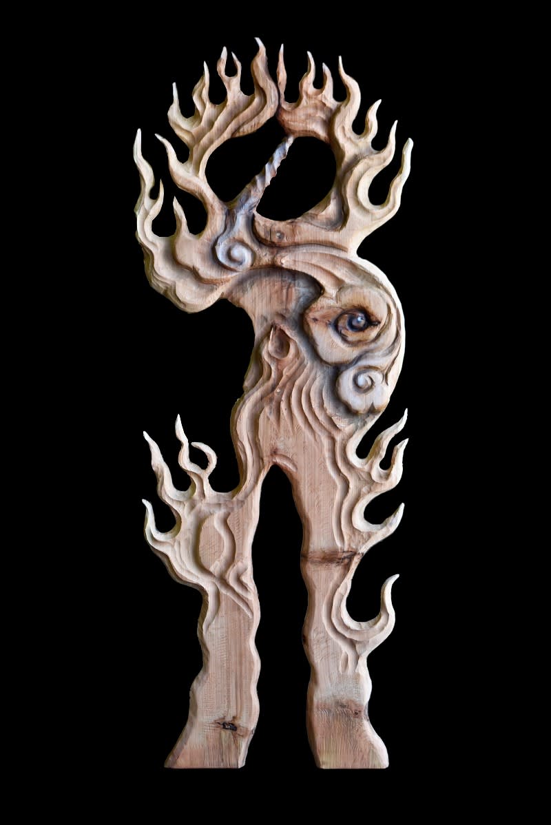 特別注文品 龍神像彫刻 2022年5月 - CHAINSAW ART JAPAN・ケイジ