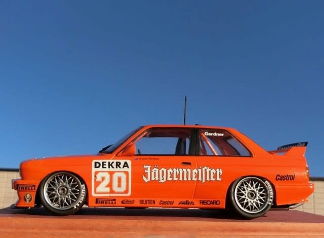 1/24アオシマビーマックス BMW M3 イエガーマイスター 完成