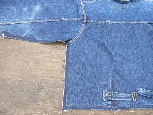 リーバイス519XX(506XXの裏付き)ビンテージ 解体して裏 リーバイス519XX(506XXの裏付き)ビンテージ 解体して裏