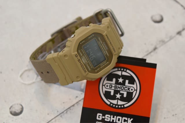 生誕35周年のG-SHOCKから、ミリタリーテイストの限定モデルが 生誕35周年のG-SHOCKから、ミリタリーテイストの限定モデルが