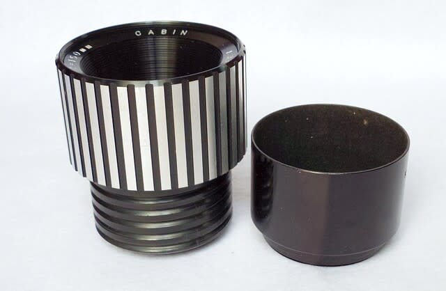 超美品 CABIN 150 F3.5 スライドプロジェクター用 レンズ B768