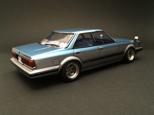 フジミ GX61チェイサー（完成） - Dig it ちゃぶ台カーモデル製作記